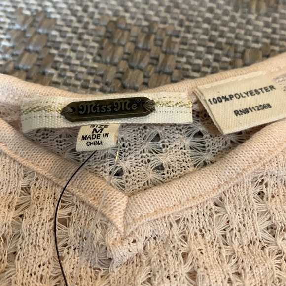 NWT Miss Me Knit Tank Top - Picture 2 of 4